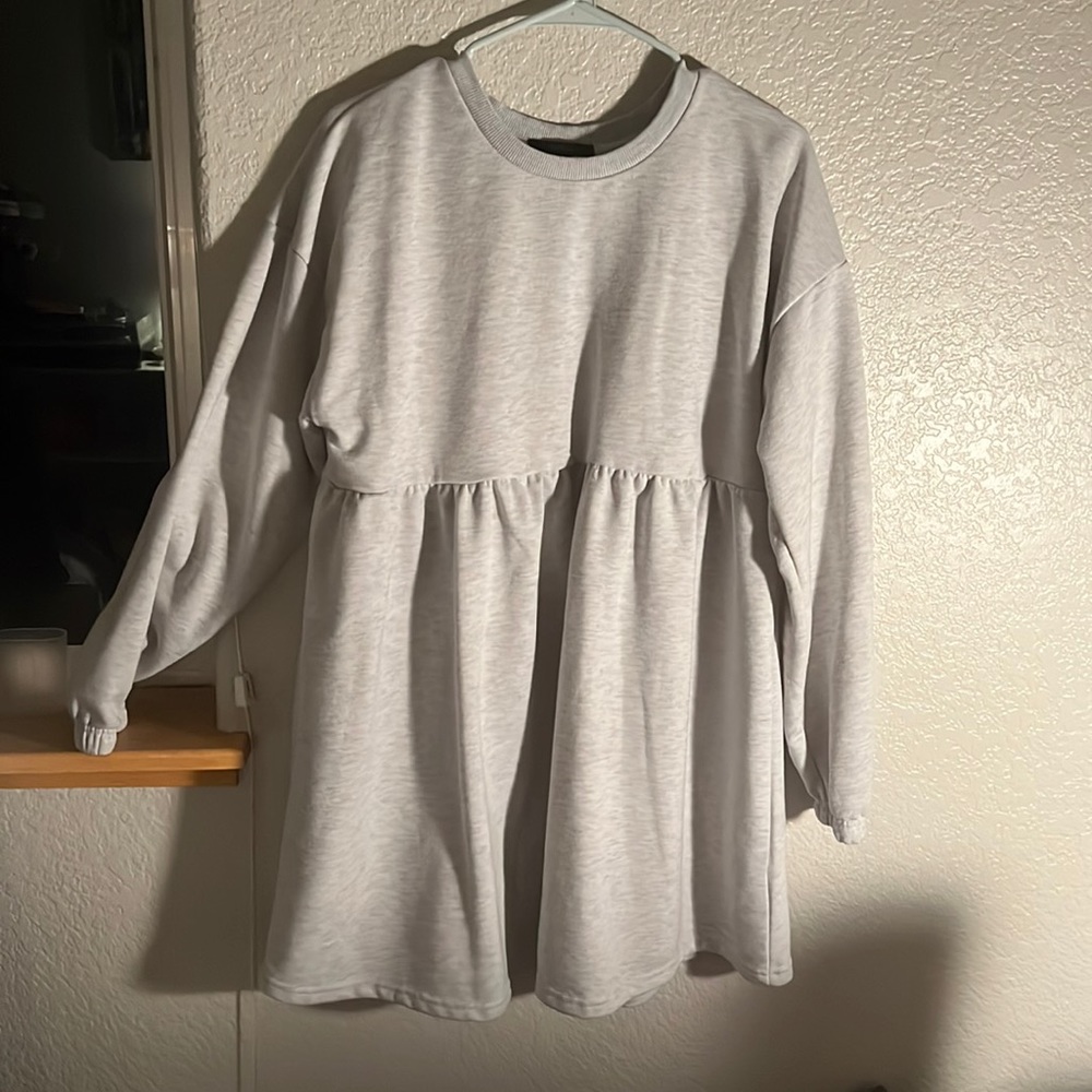 💜3/$12 Long Sleeve Sweater Dress